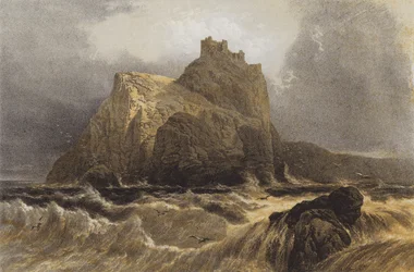 Fast Kasteel, vanaf de Zee